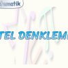 ÜSTEL DENKLEMLER