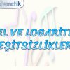 ÜSTEL VE LOGARİTMALI EŞİTSİZLİKLER