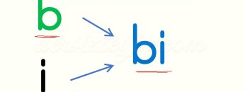 B SESİNİ BİRLEŞTİRELİM