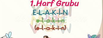 e – l – a – k – i – n SESLERİNİ BİRLEŞTİRELİM