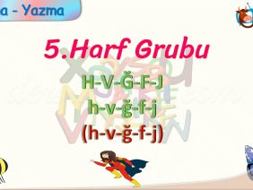 h – v – ğ – f – j SESLERİNİ BİRLEŞTİRELİM