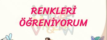 RENKLERİ ÖĞRENİYORUM